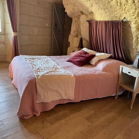 L'Escale Troglo Au Bord De La Loire Villa Souzay-Champigny Kültér fotó