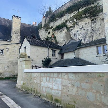 L'Escale Troglo Au Bord De La Loire Villa Souzay-Champigny Kültér fotó