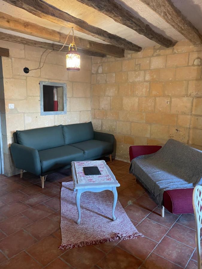 L'Escale Troglo Au Bord De La Loire Villa Souzay-Champigny Kültér fotó