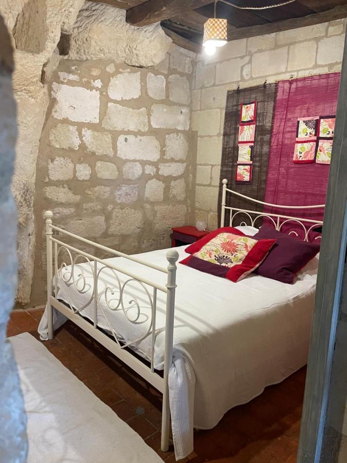 L'Escale Troglo Au Bord De La Loire Villa Souzay-Champigny Kültér fotó
