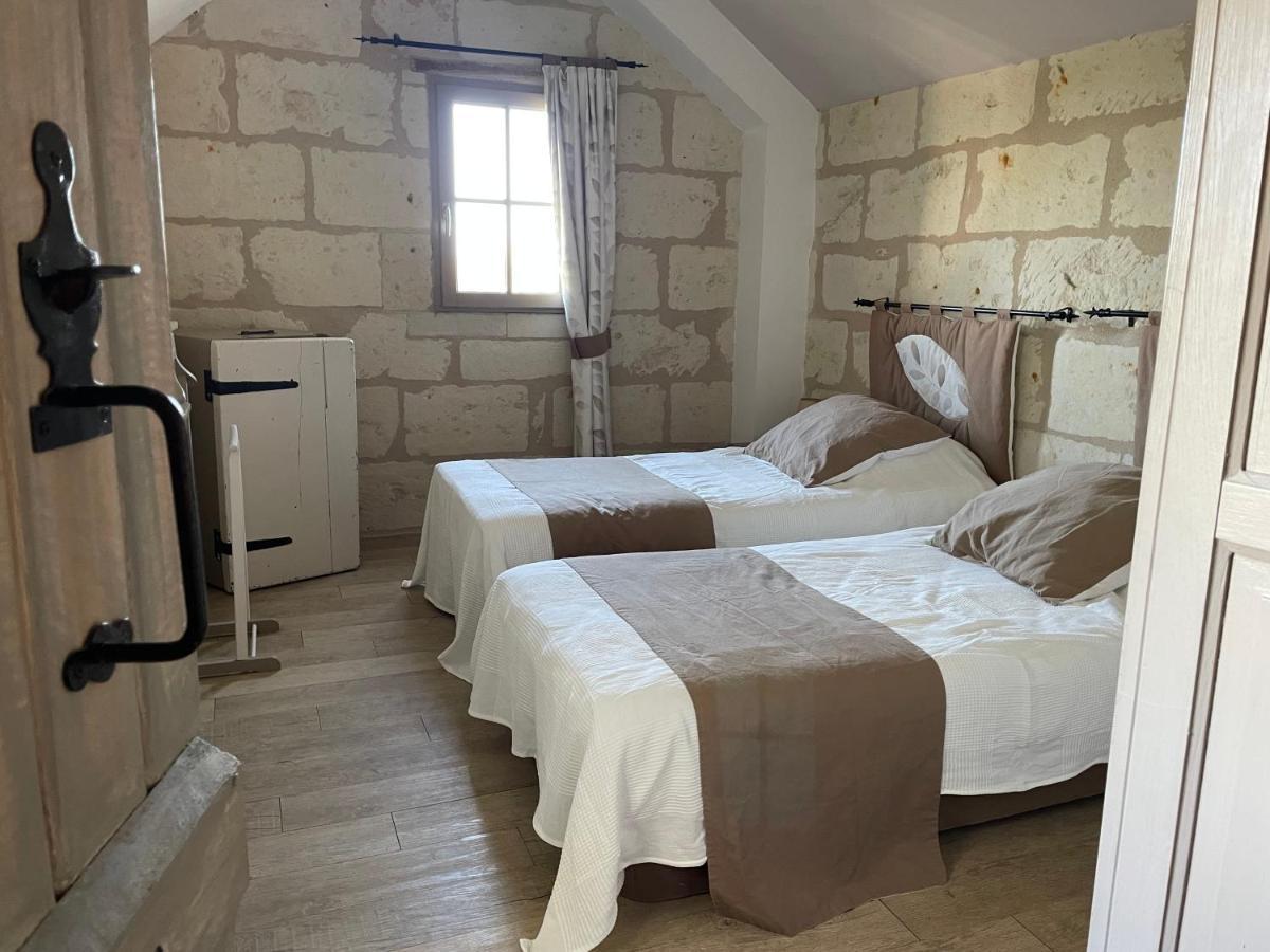 L'Escale Troglo Au Bord De La Loire Villa Souzay-Champigny Kültér fotó
